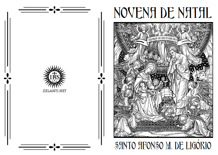 Capa da Novena de Natal
